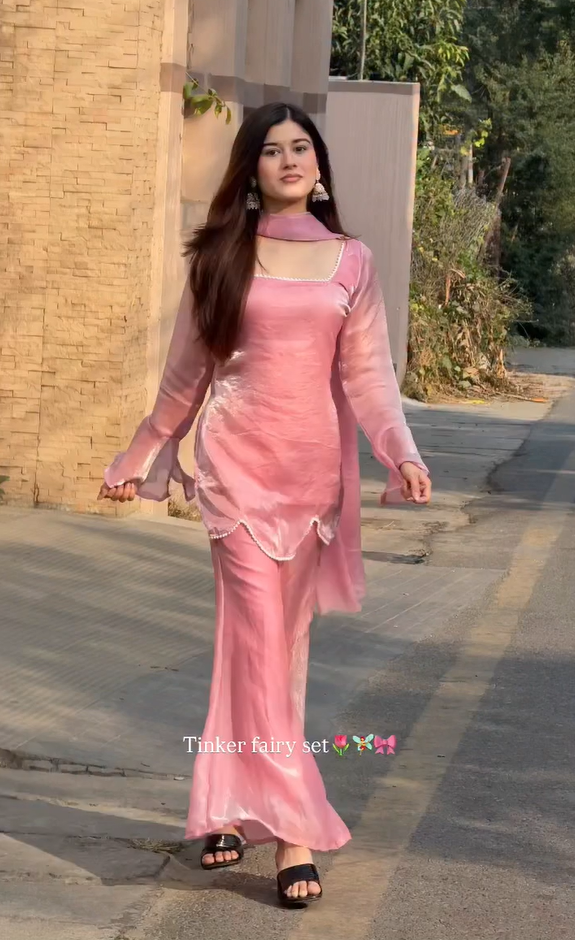 Tinker Fairy – Jimmy Choo Kurti Pant Dupatta Set